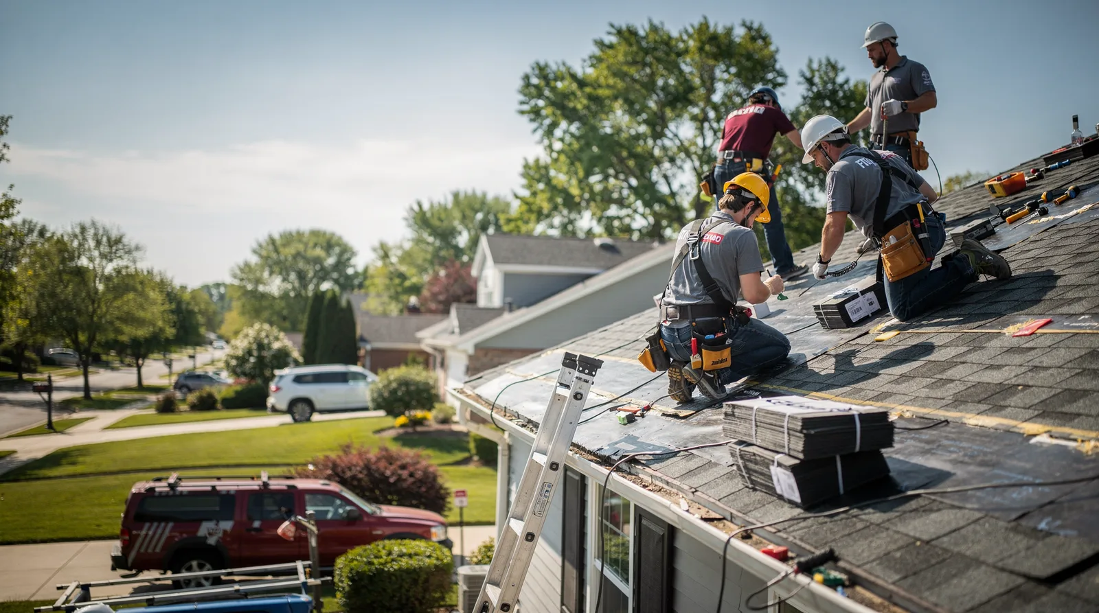 Roof Repair in Walsh, IL around you